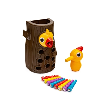 Gra zręcznościowa, Magnetyczny Dzięcioł I Robaczki, Złap Robaczka