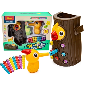 Gra zręcznościowa, Magnetyczny Dzięcioł I Robaczki, Złap Robaczka