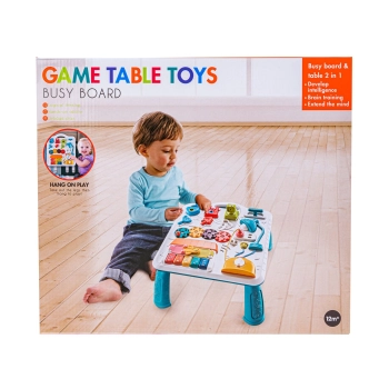 Edukacyjny Interaktywny Stolik Dla Dzieci, Pianinko, Klocki, Melodie