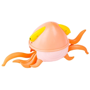 Uciekająca Pełzająca Ośmiornica, Interaktywna Zabawka, Świeci, Gra melodie Robot POMARAŃCZOWA