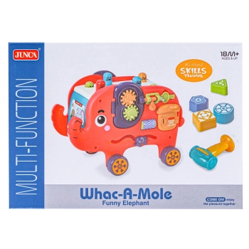 Edukacyjny, Interaktywny Zabawny Słonik, Funny Cartoon Elephant, Wesoły Słoń