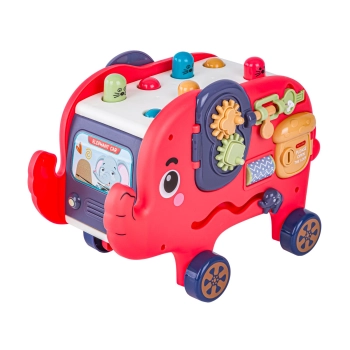 Edukacyjny, Interaktywny Zabawny Słonik, Funny Cartoon Elephant, Wesoły Słoń