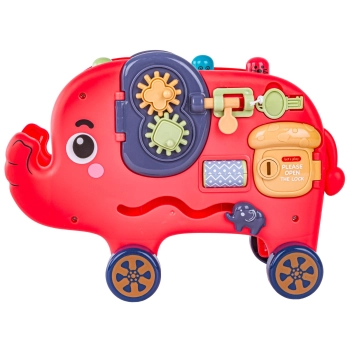 Edukacyjny, Interaktywny Zabawny Słonik, Funny Cartoon Elephant, Wesoły Słoń