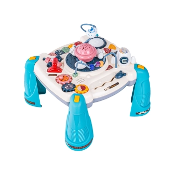 Edukacyjny Interaktywny Stolik Dla Dzieci 2W1 KOSMOS Projektor Niebieski