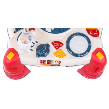 Edukacyjny Interaktywny Stolik Dla Dzieci 2W1 KOSMOS Projektor Czerwony