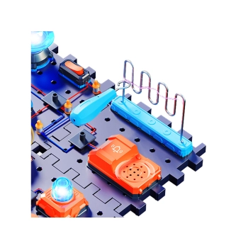 Zestaw Do Eksperymentów Naukowych Sygnalizacja Świetlna Wiatrak Zabawka Naukowa Eksperyment Obwód Elektroniczny