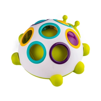 Zabawka Edukacyjna Sensoryczna - Kolorowy Chrząszcz Finger Ball