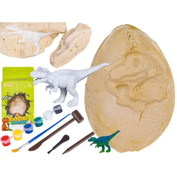 Wykopaliska Archeologiczne, JAJKO Z DINOZAUREM, Mały Archeolog - Zestaw