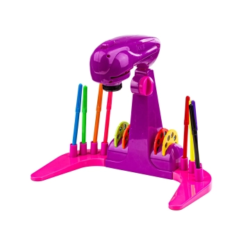 Projektor, Rzutnik Do Nauki Rysowania Malowania + Akcesoria RÓŻOWY