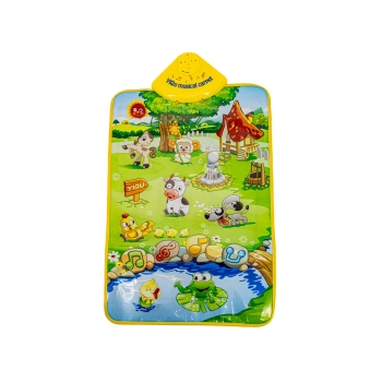 Edukacyjna, Muzyczna Mata Dla Dzieci Wesoła Farma - Muzyka, Odgłosy Zwierząt