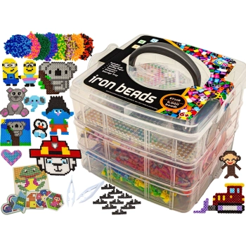 Prasowanka, Koraliki Do Prasowania, Zestaw 6000 Elementów