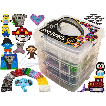 Prasowanka, Koraliki Do Prasowania, Zestaw 9000 Elementów