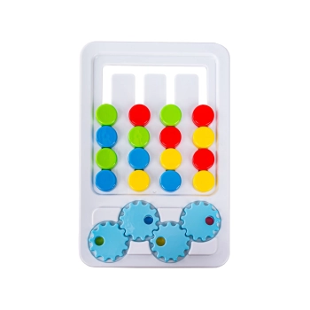 Gra Logiczna Dla Dzieci, Układanka LABIRYNT Cztery Kolory