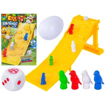 Zręcznościowa gra SPADAJĄCE JAJKO Wyścigi ptaszków Egg Rolling