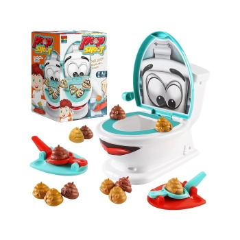 Gra zręcznościowa Wesoły Sedes POOP SHOOT + Wyrzutnia