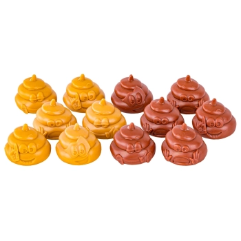 Gra zręcznościowa Wesoły Sedes POOP SHOOT + Wyrzutnia