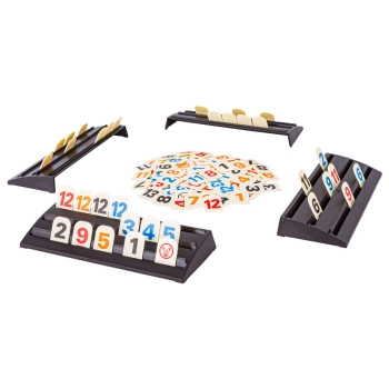 Gra Logiczna RUMMY, Edukacyjna Układanka Liczbowa