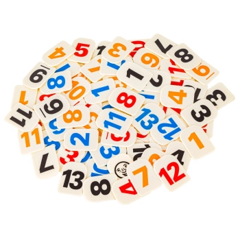 Gra Logiczna RUMMY, Edukacyjna Układanka Liczbowa