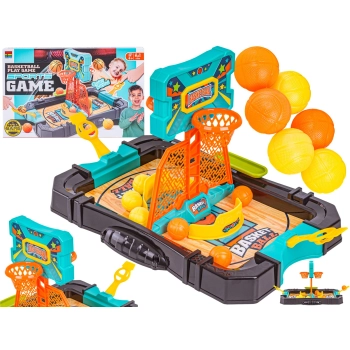 Stołowa Gra Zręcznościowa Koszykówka, Zestaw Do Gry W Mini Koszykówkę