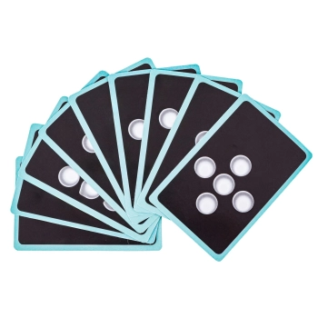 Rodzinna Gra Zręcznościowa BOUNCE GAME, Układanka, Tarcza, Karty, Piłeczki