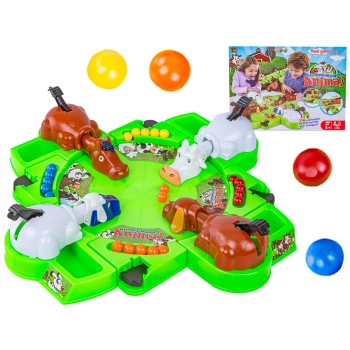 Gra Planszowa "Hungry animal" Głodne Zwierzęta Zwierzątka Farma Jak Hipcie Żabki