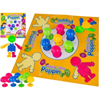 Zabawna gra rodzinna STWÓRZ LUDZIKA "Hopping Game Poppin"