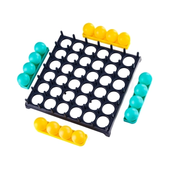 Rodzinna Gra Zręcznościowa BOUNCE GAME, Układanka, Karty, Piłeczki