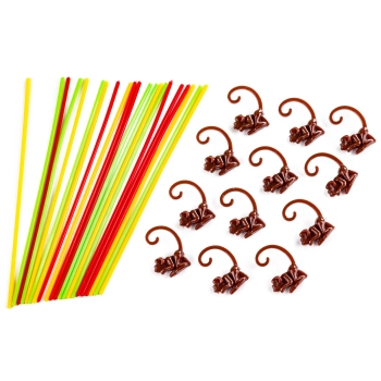 Gra Zręcznościowa Typu Bierki, Loopin Monkeys, SPADAJĄCE MAŁPKI