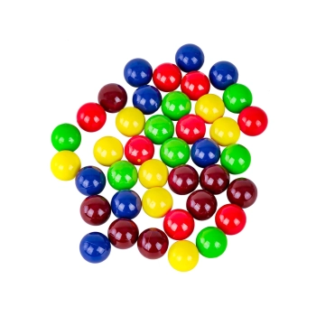 Edukacyjna gra na refleks Karty, Układanka, Kolorowe kulki + 30 kart