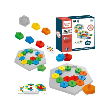 Edukacyjna Gra Logiczna Na Refleks Karty, Układanka 