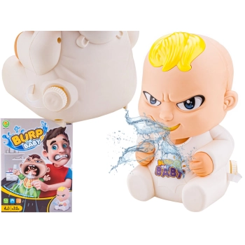 Zabawna Gra Rodzinna Bekający Bobas, Burp The Baby
