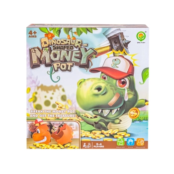 Skarbonka, Wybuchowy Dinozaur, Zabawna Gra Rodzinna, Rozbij Dinozaura