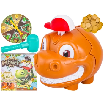 Skarbonka, Wybuchowy Dinozaur, Zabawna Gra Rodzinna, Rozbij Dinozaura