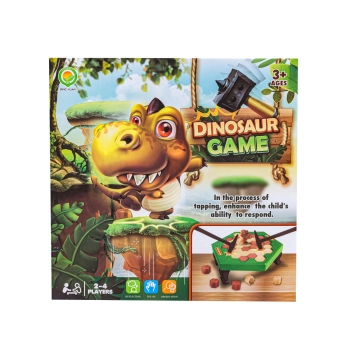 Gra Zręcznościowa URATUJ DINOZAURA DINO Pozioma Plansza Pułapka Plastry Miodu