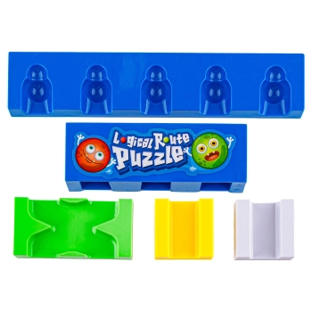 Edukacyjna, Logiczna Gra, Układanka, Puzzle, Tor Dla Kulek