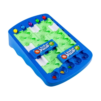 Edukacyjna, Logiczna Gra, Układanka, Puzzle, Tor Dla Kulek