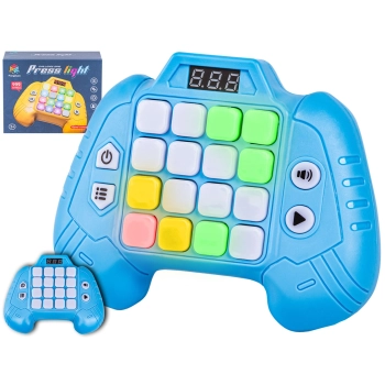 Zabawka Na Pamięć KONTROLER NIEBIESKI Gamepad Edukacyjna gra dla dzieci Pad Konsola Memory 16 klawiszy