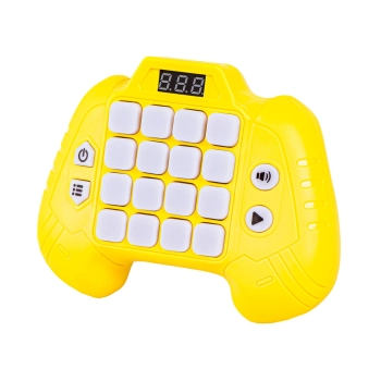 Zabawka Na Pamięć KONTROLER ŻÓŁTY Gamepad Edukacyjna gra dla dzieci Pad Konsola Memory 16 klawiszy