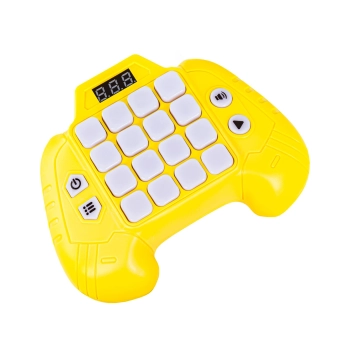 Zabawka Na Pamięć KONTROLER ŻÓŁTY Gamepad Edukacyjna gra dla dzieci Pad Konsola Memory 16 klawiszy