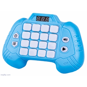 Zabawka Na Pamięć KONTROLER ŻÓŁTY Gamepad Edukacyjna gra dla dzieci Pad Konsola Memory 16 klawiszy