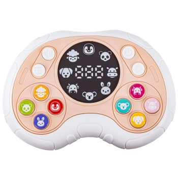 Zabawka Na Pamięć KONTROLER BEŻOWY Gamepad Edukacyjna gra dla dzieci Pad Konsola