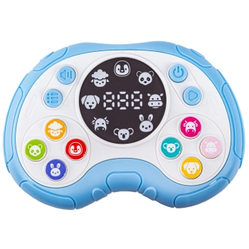 Zabawka Na Pamięć KONTROLER NIEBIESKI Gamepad Edukacyjna gra dla dzieci Pad Konsola