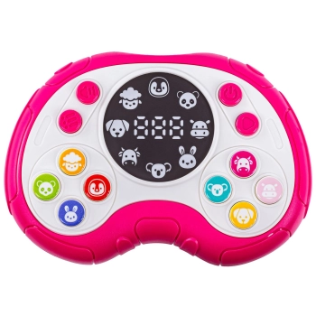 Zabawka Na Pamięć KONTROLER RÓŻOWY Gamepad Edukacyjna gra dla dzieci Pad Konsola