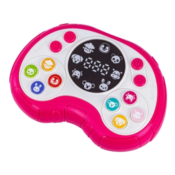 Zabawka Na Pamięć KONTROLER RÓŻOWY Gamepad Edukacyjna gra dla dzieci Pad Konsola