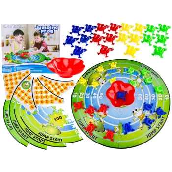 Gra Planszowa Skaczące Żabki, Jumping Frog