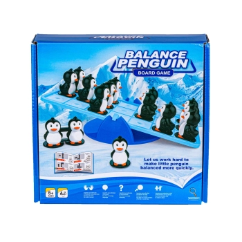 Edukacyjna Gra Matematyczna Logiczna Balansujące Pingwinki, Równoważnia, Huśtawka