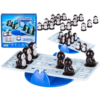 Edukacyjna Gra Matematyczna Logiczna Balansujące Pingwinki, Równoważnia, Huśtawka