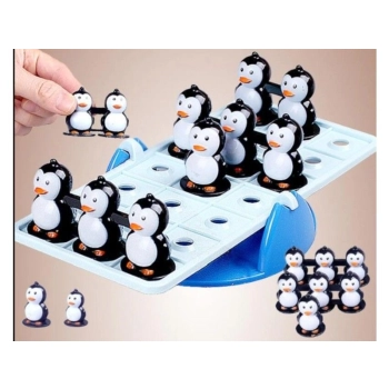 Edukacyjna Gra Matematyczna Logiczna Balansujące Pingwinki, Równoważnia, Huśtawka