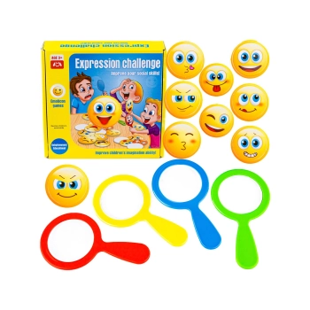 Towarzyska Gra Emotikony, Lusterko + Karty Emocji
