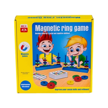 Gra Logiczna, Zręcznościowa - Magnetyczne Obręcze